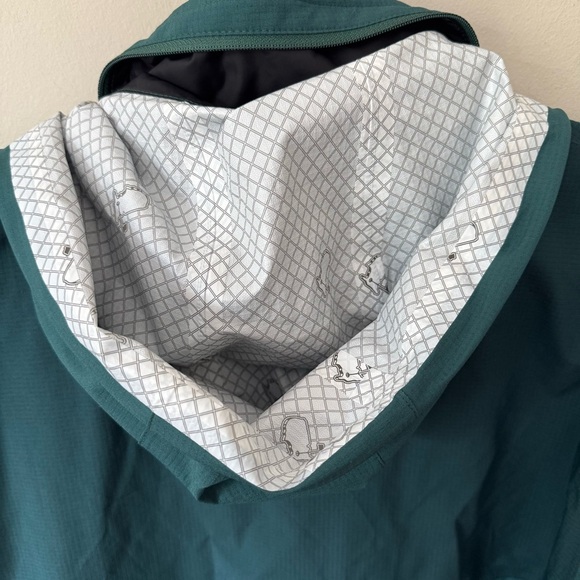 New! Masters Tech Rain Jacket Green Size Medium - Picture 4 of 5